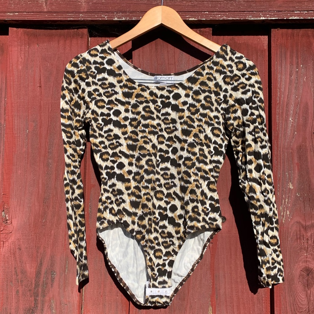 vintage cheetah bodysuit